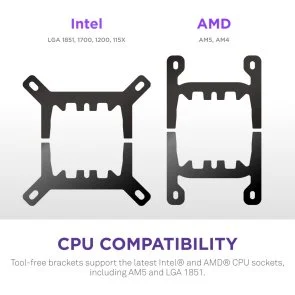 Фото: Система рідинного охолодження NZXT Kraken Plus 360 (RL-KN360-B2) № 8 | KTC