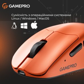 Миша GamePro Genesis Avenger Orange (GM096O)