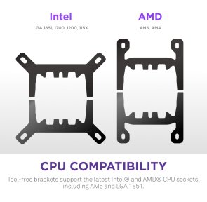 Система рідинного охолодження NZXT Kraken Plus 360 RGB Black (RL-KR360-B2)