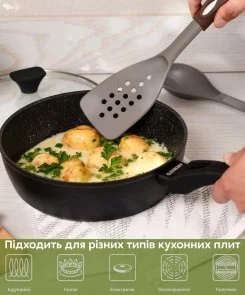 Фото: Сковорода Ardesto Gemini Livorno 28cm Black (AR1228A) № 4 | KTC