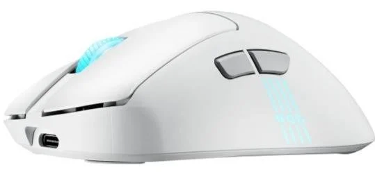 Фото: Миша ASUS ROG Keris II Origin WL/BT/USB White (90MP04A0-BMUA10) № 7 | KTC