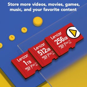 FLASH пам'ять SanDisk Play U3 V30 A2 Class 10 Micro SDXC 256Gb (LMSPLAY256G-BNSNG)