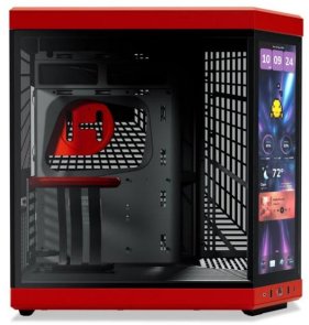 Корпус Hyte Y70 Touch Infinite Black/Red with window (CS-HYTE-Y70TTI-RB)
