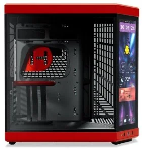 Фото: Корпус Hyte Y70 Touch Infinite Black/Red with window (CS-HYTE-Y70TTI-RB) № 2 | KTC