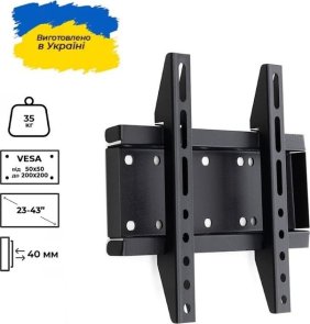 Кронштейн Sector TV20F Black