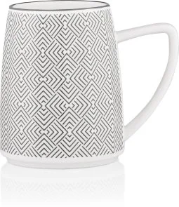 Фото: Чашка Ardesto Lamberto 360ml White/Grey (AR3050) № 2 | KTC