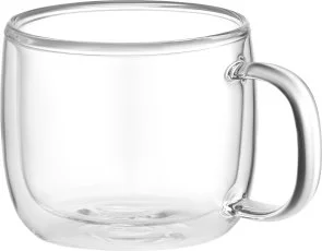 Фото: Набір чашок Ardesto 450ml 2pcs Clear (AR2645BWH) № 2 | KTC