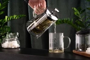 Фото: Набір чашок Ardesto 420ml 2pcs Clear (AR2642GM) № 5 | KTC