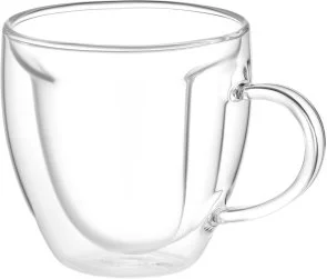 Фото: Набір чашок Ardesto 250ml 2pcs Clear (AR2625BHL) № 2 | KTC