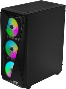 Корпус 2E Gaming Aruba G3313B Black with window (2E-G3313B)