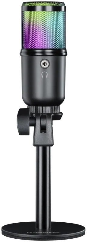 Мікрофон Defender Glow GMC 400 Black (64640)