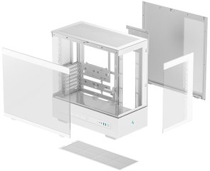Корпус Deepcool CH690 Digital White with window (R-CH690-WHNNA0D-G-1)