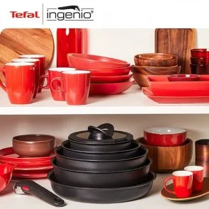 Фото: Набір змішаний Tefal Ingenio Daily Chef 8pcs Black (L7629242) № 11 | KTC