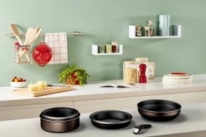 Фото: Набір змішаний Tefal Ingenio XL Intense 24cm/ 28cm 3pcs Brown (L1509273) № 20 | KTC