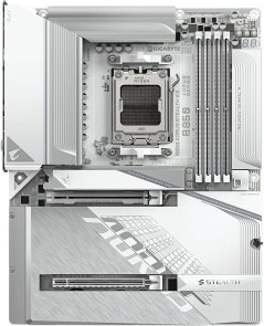 Материнська плата Gigabyte B850 AORUS STEALTH ICE