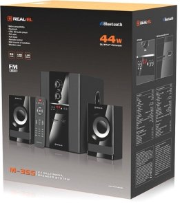 Колонки Real-EL M-355 Black (EL121300015)