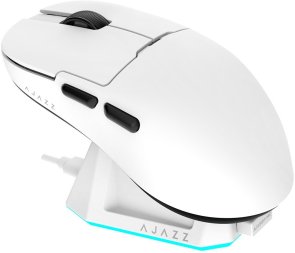 Миша Ajazz AJ159P MC WL/BT/USB White (AJ159P-MC-W)