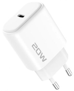 Зарядний пристрій Proove Silicone Power 2 20W White with Type-C/Lightning (WCSP22010002)