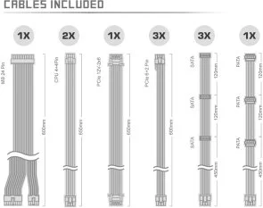 Фото: Блок живлення AsRock 850W Steel Legend SL-850GW White № 8 | KTC