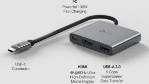 Фото: USB-хаб TP-Link UH3020C 3in1 № 4 | KTC