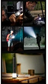 Фото: Ліхтар ручний JIMIHOME Flashlight Black (JM-G3801) № 6 | KTC