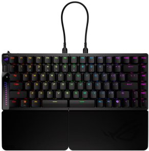Клавіатура ASUS ROG Falcata Split HFX V2 Magnetic Switch WL/BT/USB Black (90MP043H-BKUA20)