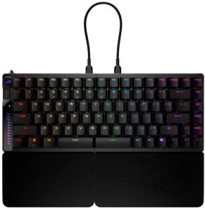 Фото: Клавіатура ASUS ROG Falcata Split HFX V2 Magnetic Switch WL/BT/USB Black (90MP043H-BKUA20) № 2 | KTC