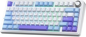 Клавіатура Aula F75 Gasket Reaper Switch Hot-Swap PBT Purple (6978080501479)