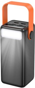Батарея універсальна BOROFONE BJ66A Magnifico 50000mAh Black (6941991115158)