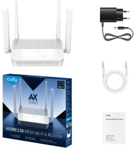 Фото: Wi-Fi Роутер Cudy WR3000H № 3 | KTC