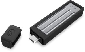 Зовнішній SSD-накопичувач Seagate Ultra Compact 1TB Dark Grey (STMX1000400)