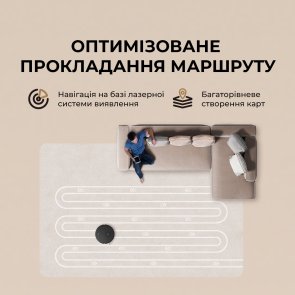 Робот-пилосос Dreame Bot D20 White (RLD35GA)