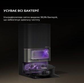 Робот-пилосос Dreame Robot Vacuum X50 Ultra Black (1155345)