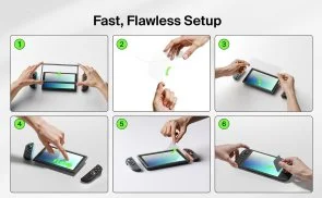 Фото: Захисне скло Belkin for Nintendo Switch 2 Anti-Reflective (ENA004HQ) № 6 | KTC