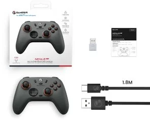 Фото: Геймпад Gamesir Nova 2 Lite PC/Switch/Android/IOS BT/Wireless Midnight Gray (NOVA 2 LITE_Gray) № 4 | KTC