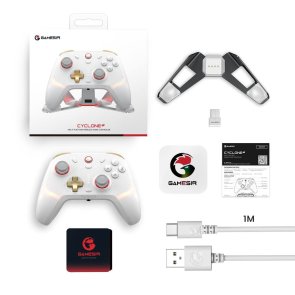 Геймпад Gamesir Cyclone 2 with Dock Station PC/Switch/Android/IOS BT/Wireless White (Cyclone 2_with dock_White)