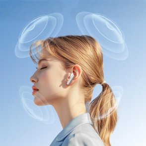 Навушники ESSAGER Yuexin Double Noise Cancelling TWS Bluetooth Earphones Black