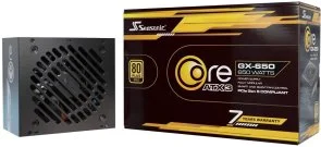 Фото: Блок живлення Seasonic 650W Core GX ATX 3.1 (CORE GX-650-ATX31) № 6 | KTC