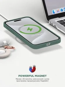 Фото: Чохол ArmorStandart for Apple iPhone 15 Pro - ICON2 MagSafe Cypress (ARM72745) № 9 | KTC