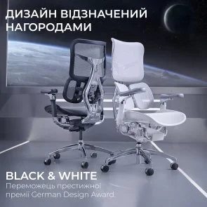 Фото: Крісло SIHOO Doro S300 Dark Grey (S300-M201) № 7 | KTC