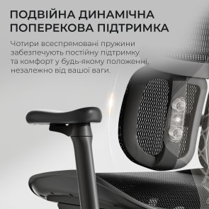 Крісло SIHOO Doro S100 Black (S100-M301)