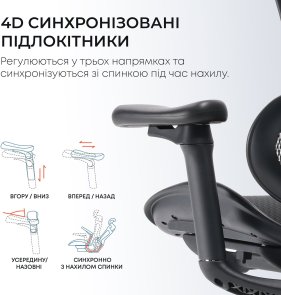 Крісло SIHOO Doro C300L Black (DORO-C300L-A3-101)