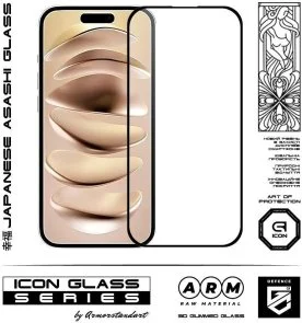 Фото: Захисне скло ArmorStandart Icon 3D for Apple iPhone 16 (ARM78027) № 2 | KTC