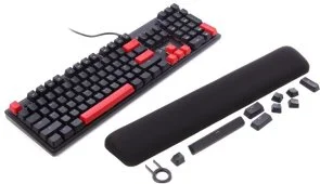 Фото: Клавіатура Bloody BLMS Red Switch USB Fire Black (S525N Fire Black) № 5 | KTC