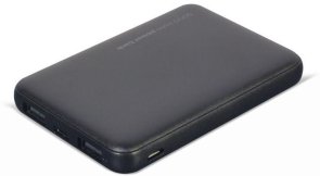 Батарея універсальна Gembird PB05-02 5000mAh, 2xUSB, 1xType-C, Black