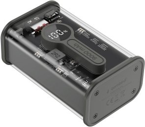 Батарея універсальна Gembird PB09-TQC3-01 9000mAh 20W Black