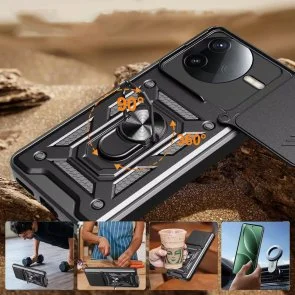 Фото: Чохол BeCover for Poco F7 Pro - Military Black (713536) № 3 | KTC