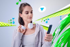 Гарнітура накладна Panasonic RB-HF630BE Bluetooth, White