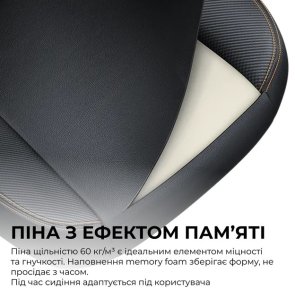 Крісло Anda Seat Kaiser 3E Size XL Dark Grey Fabric (AD23YC-XL-09-GB-CF-G01)