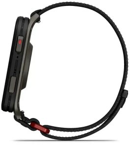 Смарт годинник Garmin Venu X1 Black with Slate Titanium Caseback and Black ComfortFit Nylon Band (010-02980-02)